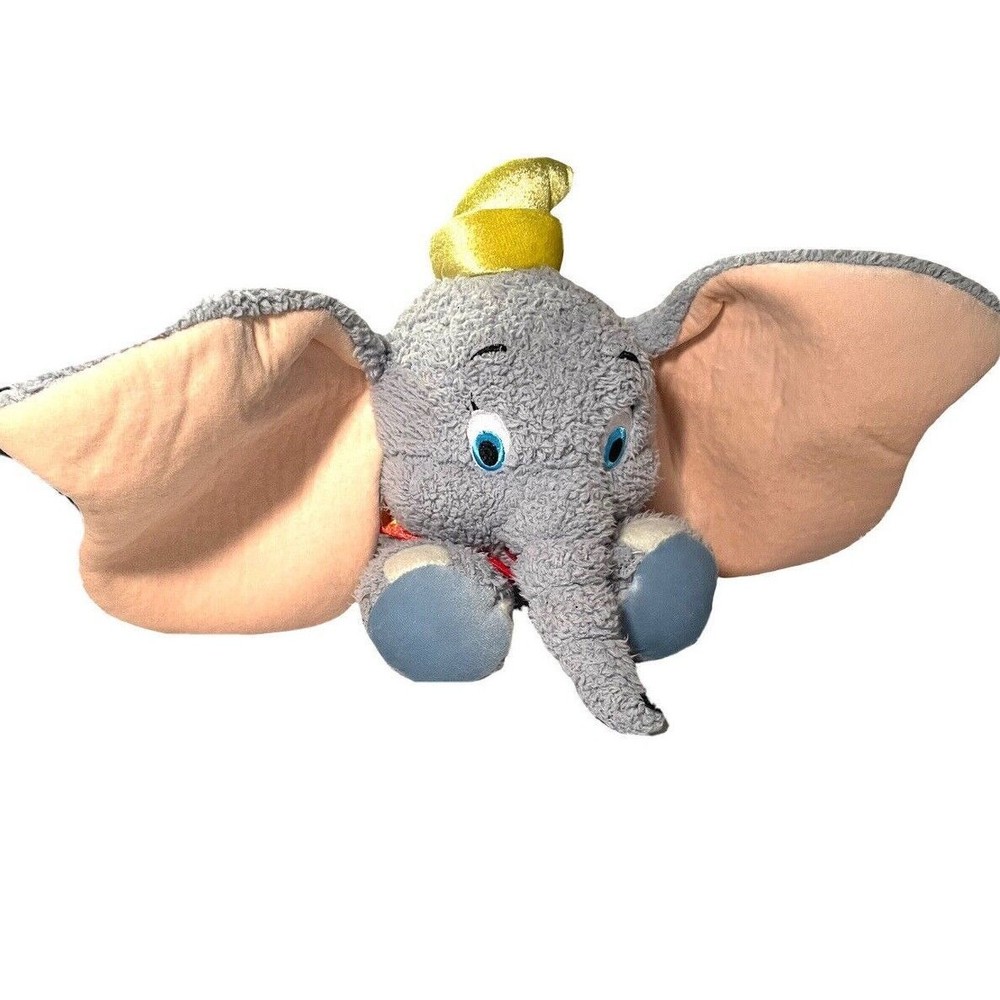 Disney Parks Dumbo Flying Plush Feather 10" Stuffed Animal Circus Elephant  P5